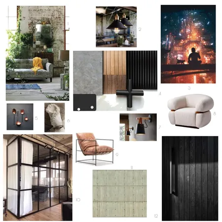 Industrial Interior Design Mood Board by Alisha Altarelli on Style Sourcebook