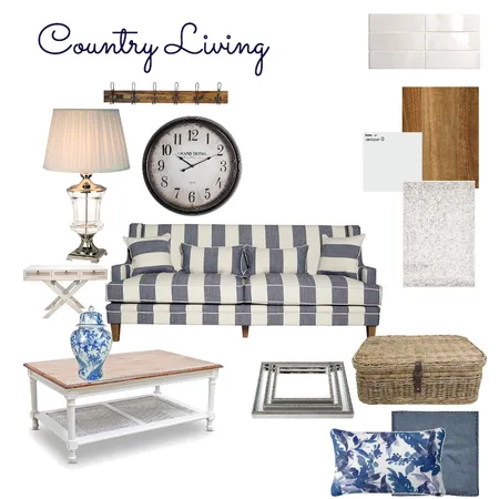 Country Living Interior Design Mood Board by michelle Catrucco on Style Sourcebook