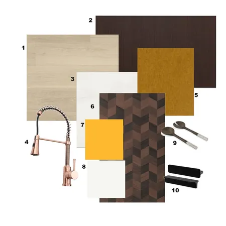 Module 11 - Material board (1) Interior Design Mood Board by shalinivariyath on Style Sourcebook