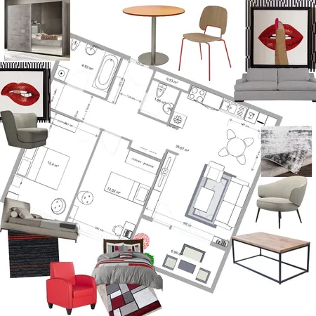 diplomski ceo stan osnova sa namestajem korigovano Interior Design Mood Board by Fragola on Style Sourcebook