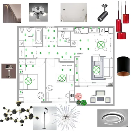osnova sa osvetljenjem final Interior Design Mood Board by Fragola on Style Sourcebook