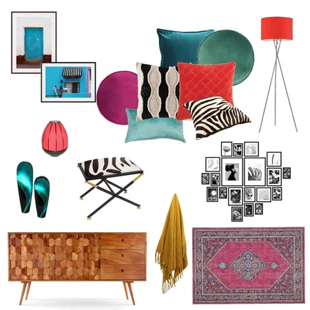 Eclectic Interior Design Mood Board by MandyM on Style Sourcebook