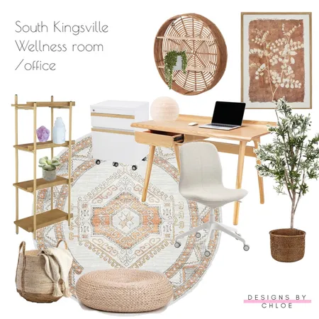 South Kingsville Wellness room/office space Interior Design Mood Board by Designs by Chloe on Style Sourcebook