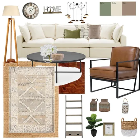 Ntokozo - Modern Farmhouse 1 Interior Design Mood Board by Karen Noble on Style Sourcebook