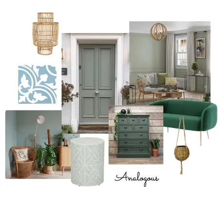 Analogous Interior Design Mood Board by JasmineDesign on Style Sourcebook