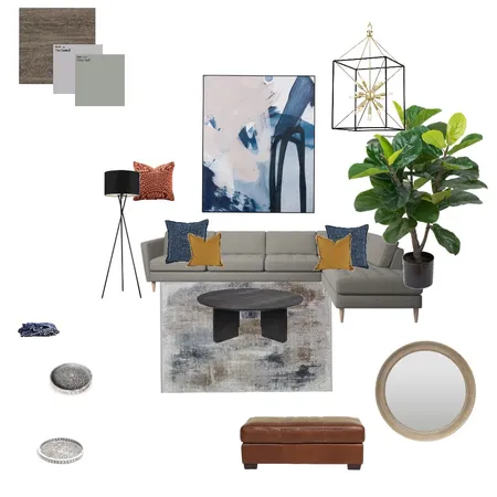 Contemporary Living Room Interior Design Mood Board by Maggieb14 on Style Sourcebook