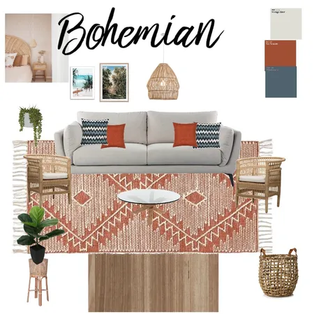 Bohemian  chic Interior Design Mood Board by shashikala on Style Sourcebook