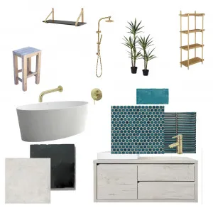 Ensuite Interior Design Mood Board by Kelly Southon on Style Sourcebook