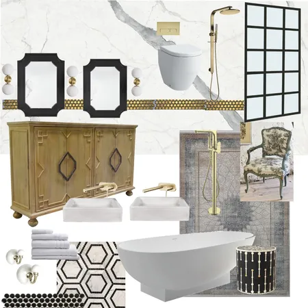 glad bathroom Interior Design Mood Board by Di.ErasmusDesign on Style Sourcebook