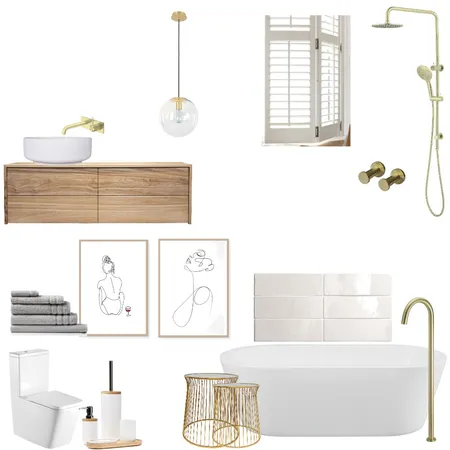 Ensuite Interior Design Mood Board by Hannahchad on Style Sourcebook