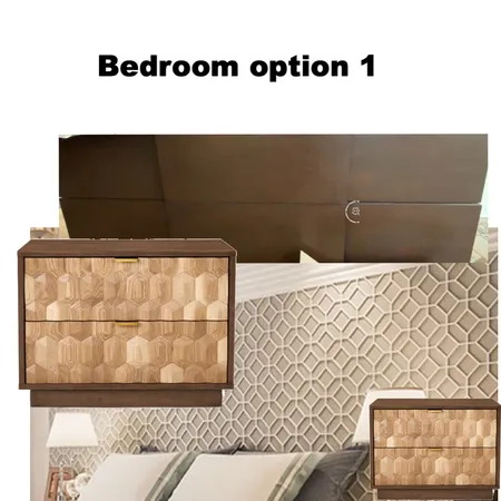 Bedroom option 1 Interior Design Mood Board by jodikravetsky on Style Sourcebook