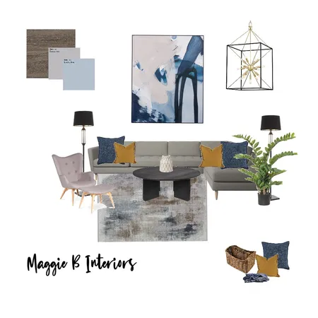 Contemporary Living Room Interior Design Mood Board by Maggieb14 on Style Sourcebook