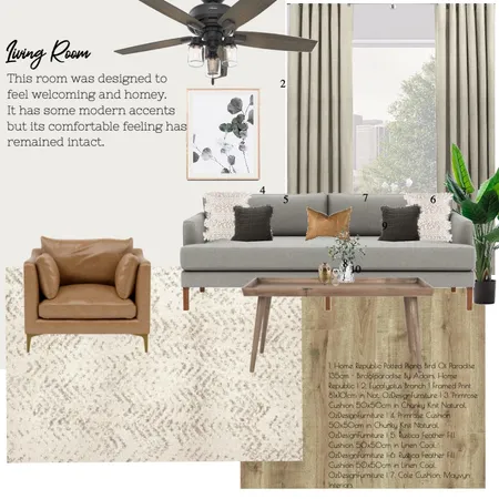 Living Room Interior Design Mood Board by Sidney on Style Sourcebook