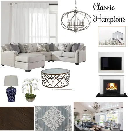Classic Hamptons Style Mood Board Interior Design Mood Board by Interiors by Nadine Louise on Style Sourcebook