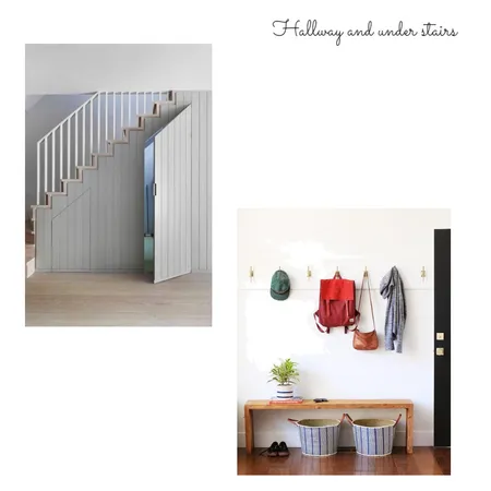 Hallway and under stair storage Interior Design Mood Board by Turnerandco on Style Sourcebook