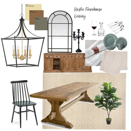Farmhouse Interior Design Mood Board by Florina on Style Sourcebook