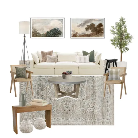 Traditional Modern Living Room Interior Design Mood Board by interiorsbya on Style Sourcebook