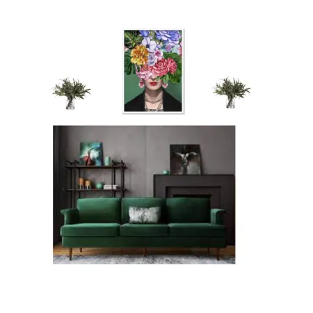 ספה ירוקה Interior Design Mood Board by sigal121 on Style Sourcebook