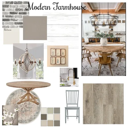 Modern Farmhouse Interior Design Mood Board by vanoverallison7@gmail.com on Style Sourcebook
