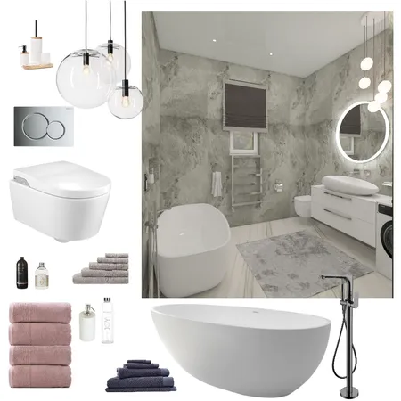 Alim_bathroom1 Interior Design Mood Board by Le13 on Style Sourcebook