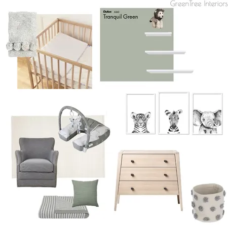 Baby Boy Interior Design Mood Board by panderson on Style Sourcebook