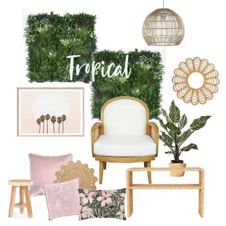 Tropical Interior Design Mood Board by Mallorie on Style Sourcebook