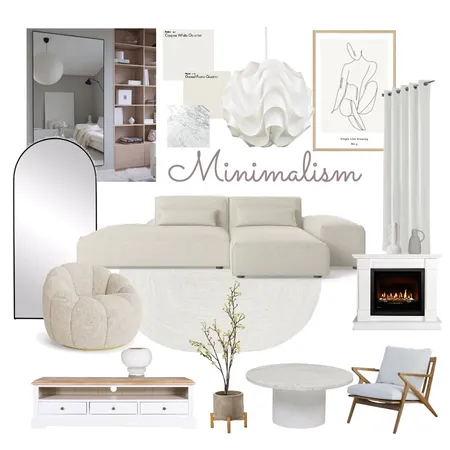 minimal Interior Design Mood Board by rinimenidis on Style Sourcebook