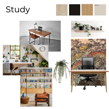 Study Interior Design Mood Board by Sk_andrews on Style Sourcebook