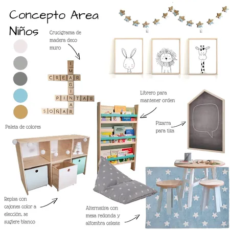 zona niños 2 Interior Design Mood Board by caropieper on Style Sourcebook