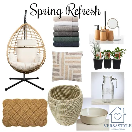 Spring Refresh Interior Design Mood Board by Christina Clifford on Style Sourcebook