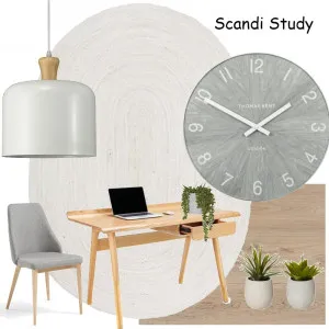 Scandi Study Interior Design Mood Board by George Lambas on Style Sourcebook