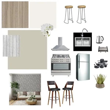 contemporary kitchen Interior Design Mood Board by vivcolourstudio on Style Sourcebook