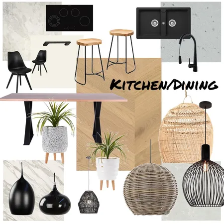 Kitchen/Dining Interior Design Mood Board by PaigeKara on Style Sourcebook