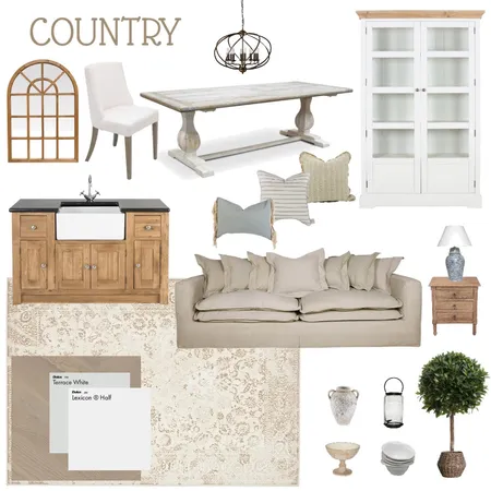 Country Interior Design Mood Board by KimmyG on Style Sourcebook