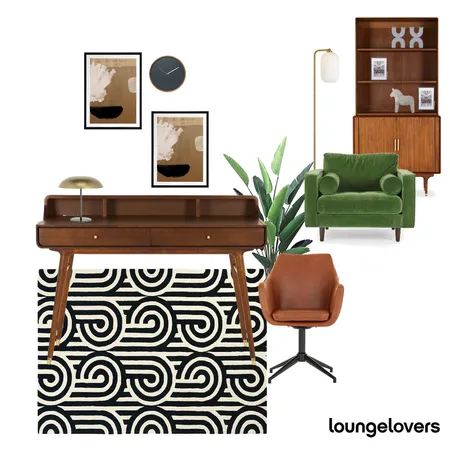 Nostalgia Office Interior Design Mood Board by Lounge Lovers on Style Sourcebook