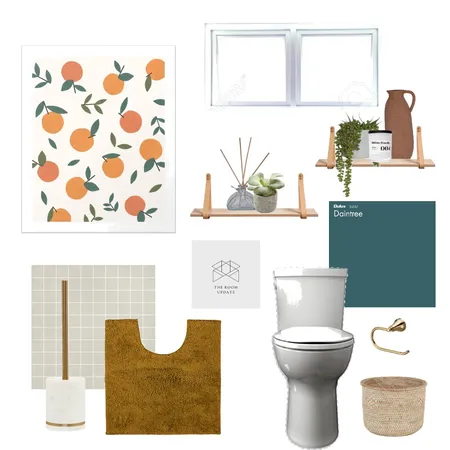Kingsley WC Interior Design Mood Board by The Room Update on Style Sourcebook