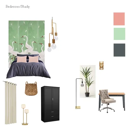 Bedroom Interior Design Mood Board by Clare Miller on Style Sourcebook