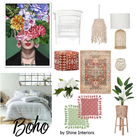 Boho by Shine Interiors Interior Design Mood Board by Shine Interiors on Style Sourcebook