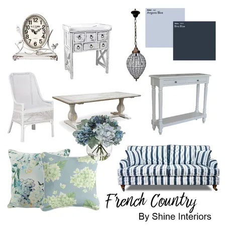 French Country Dining Interior Design Mood Board by Shine Interiors on Style Sourcebook