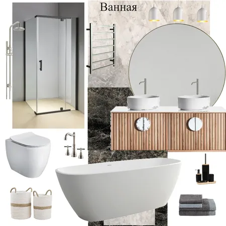 Ванная Interior Design Mood Board by Татьяна on Style Sourcebook