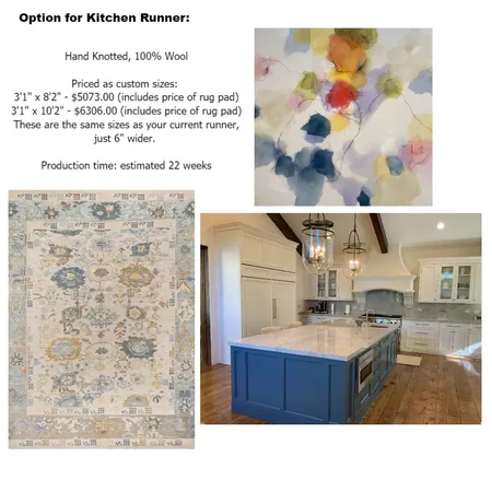 Moore CO Kitchen  runner Interior Design Mood Board by Intelligent Designs on Style Sourcebook