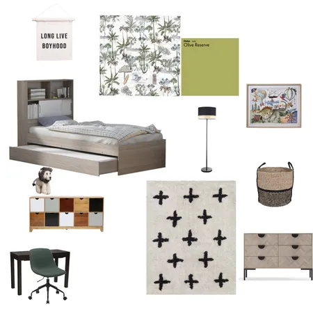 laid back boys room Interior Design Mood Board by diamond's home interior designs on Style Sourcebook