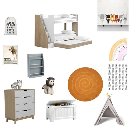 kids bedroom Interior Design Mood Board by diamond's home interior designs on Style Sourcebook