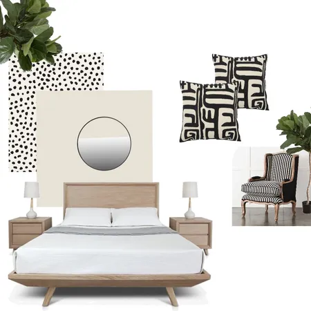 Moody Bedroom Interior Design Mood Board by onechiclook on Style Sourcebook