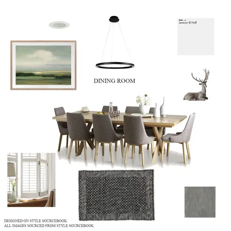 DINING ROOM Interior Design Mood Board by Kimberley on Style Sourcebook