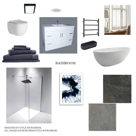 BATHROOM Interior Design Mood Board by Kimberley on Style Sourcebook