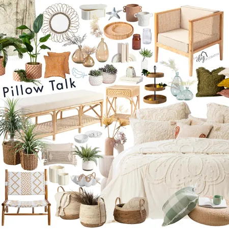 Pillowtalk 2 Interior Design Mood Board by Thediydecorator on Style Sourcebook