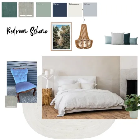 Bedroom Scheme Interior Design Mood Board by PJ Design on Style Sourcebook