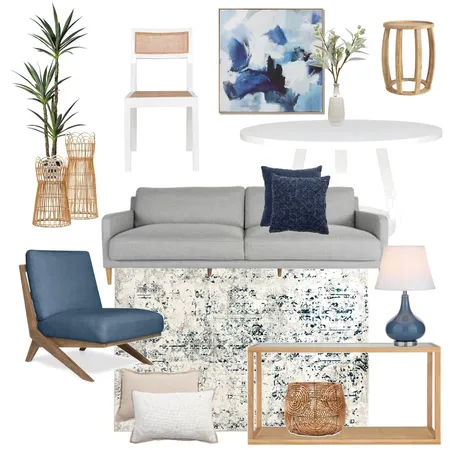 Relaxed modern coastal Interior Design Mood Board by The Ginger Stylist on Style Sourcebook