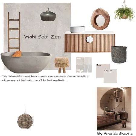 Wabi-Sabi Zen Interior Design Mood Board by amandashapira on Style Sourcebook